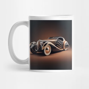 Art Deco Style Cars Mug